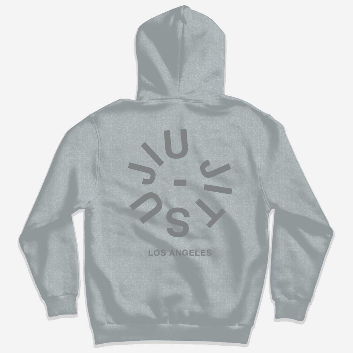 Circle Hoodie - Heather Grey