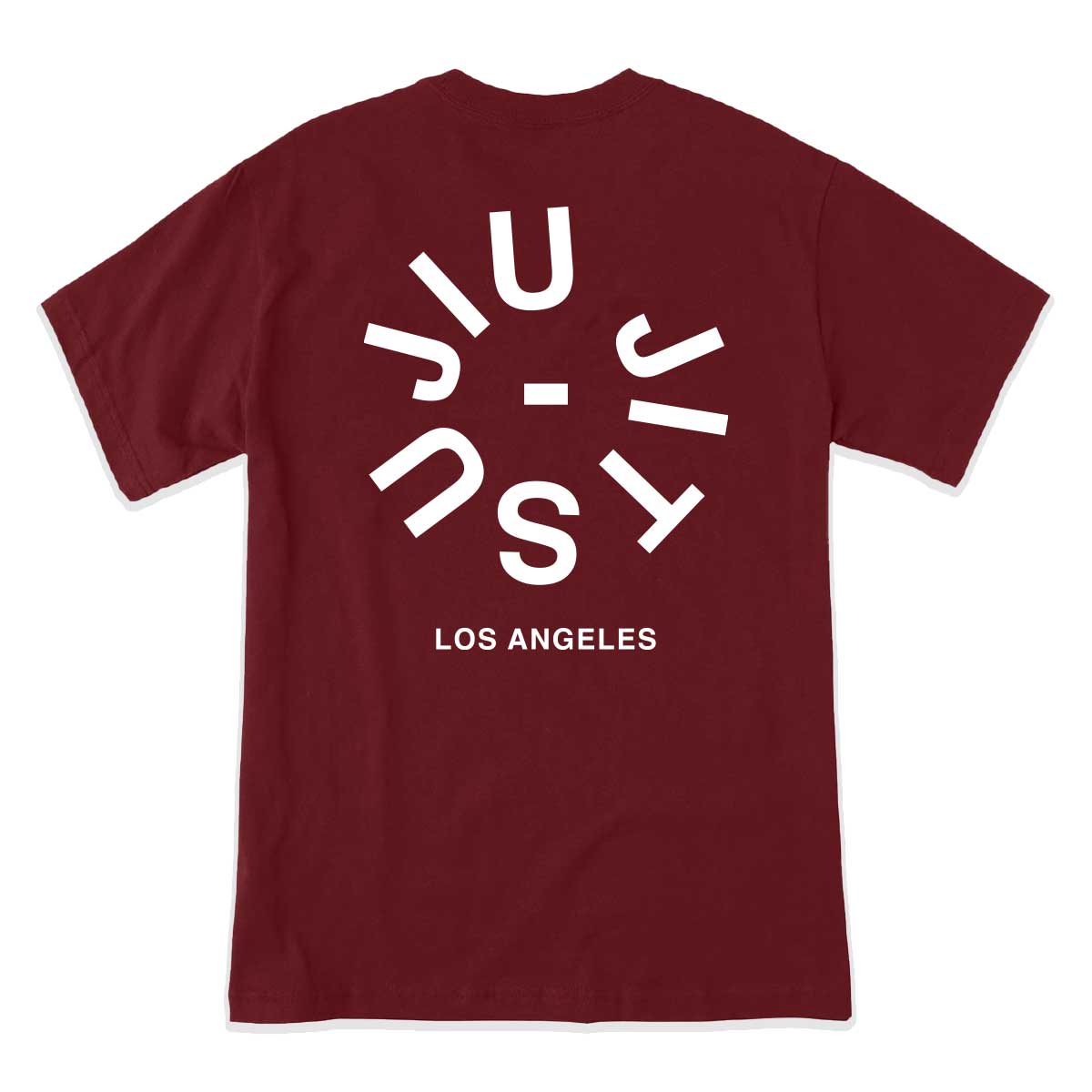 Circle Tee - Maroon