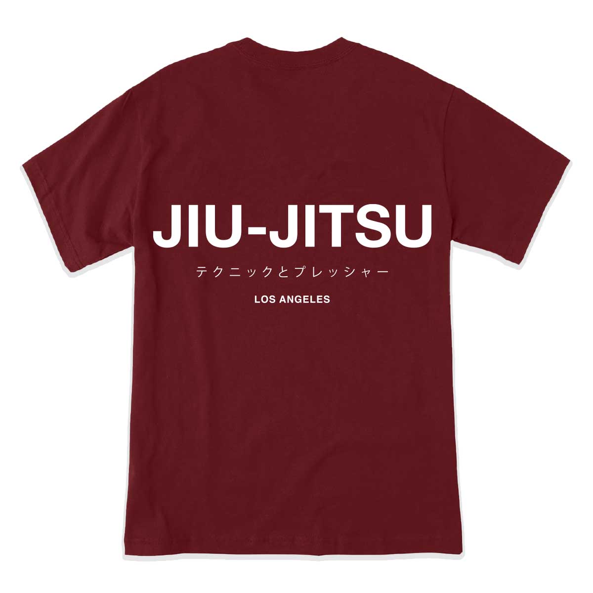 Street Tee - Maroon
