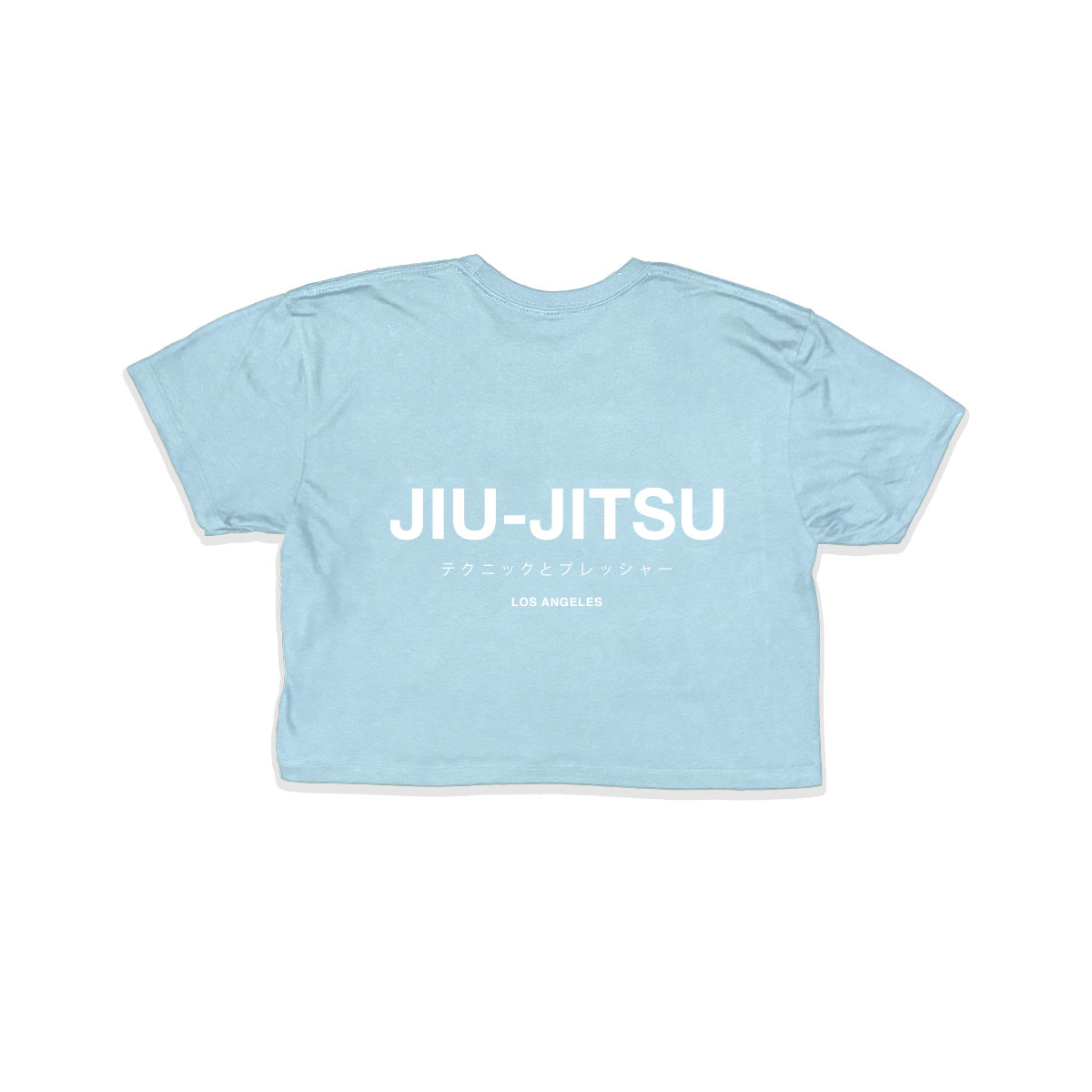 Street Crop Tee - Powder Blue
