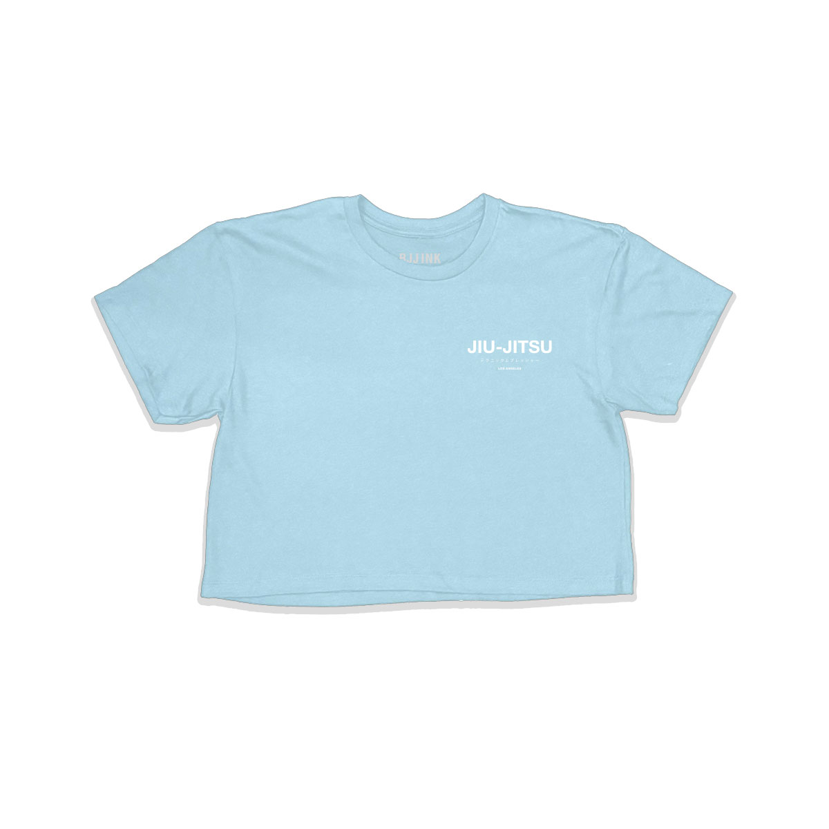 Street Crop Tee - Powder Blue