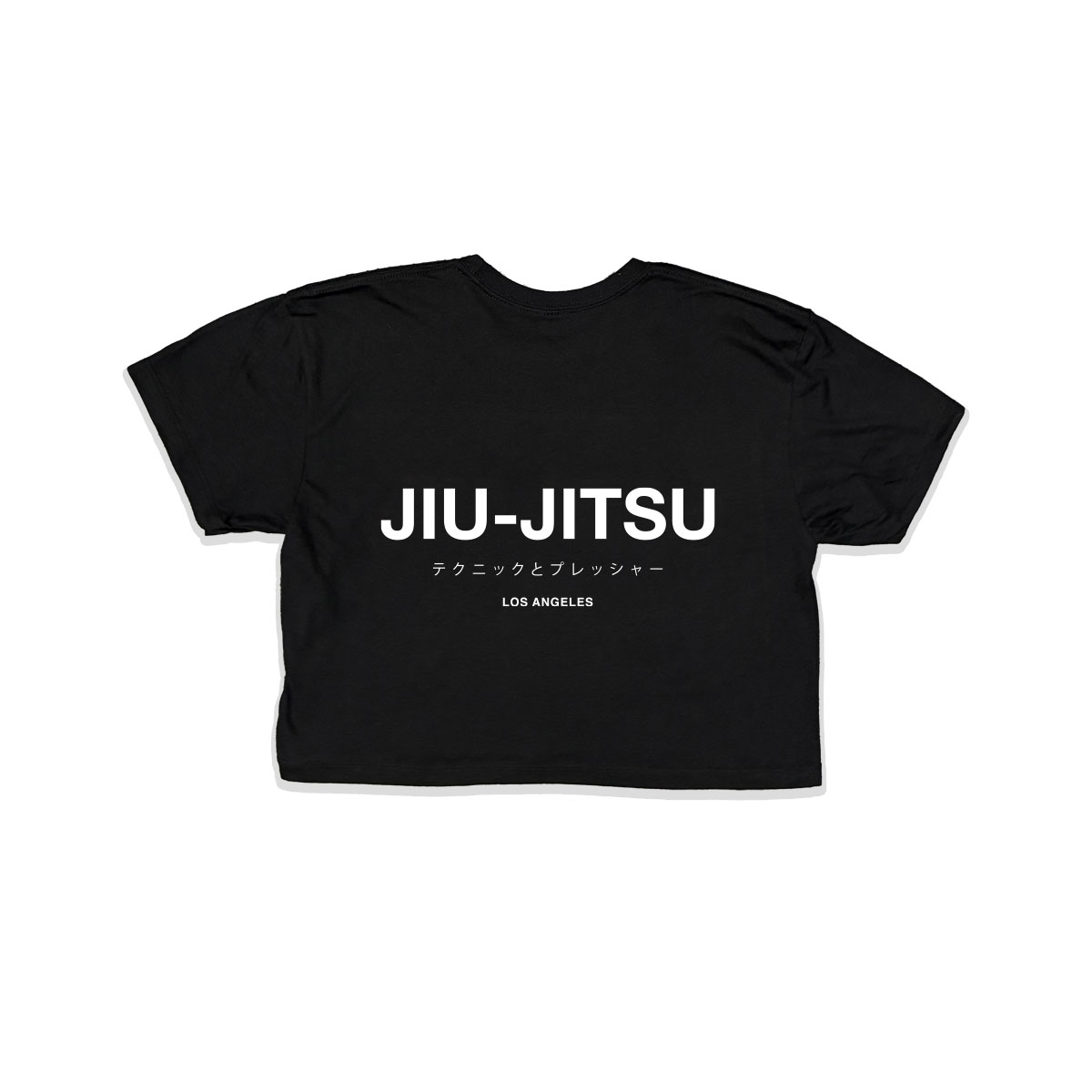 Street Crop Tee - Black