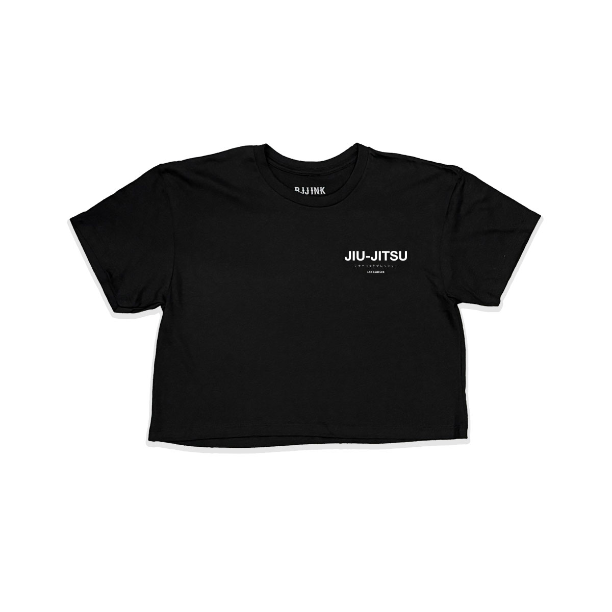 Street Crop Tee - Black