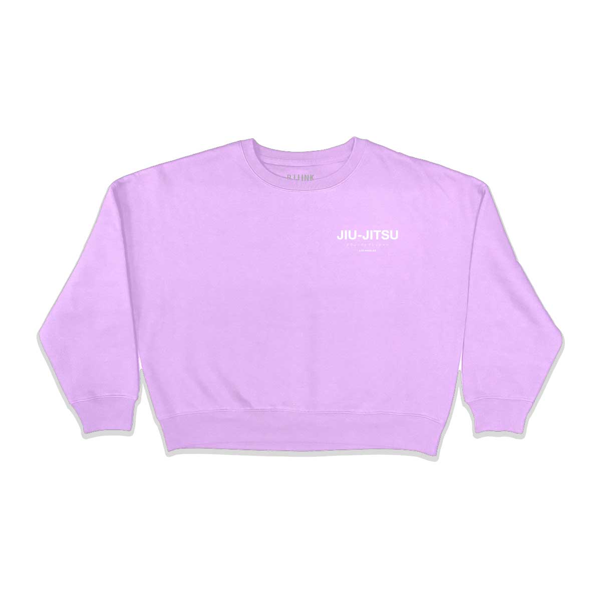 Street Crop Sweatshirt - Lilac Purple