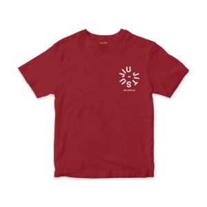 Circle Youth Tee - Cardinal